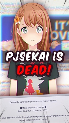 ⚠️‼️ YOU CAN'T PLAY PJSK RIGHT NOW?! IT'S FINALLY OVER!? 😭 #projectsekai