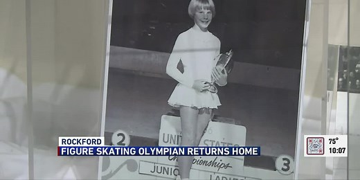 Two-time Olympian Janet Lynn returns to Rockford for her 70th birthday