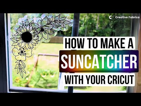 How to Make a Stunning Suncatcher with Cricut | Step-by-Step Tutorial 🌈