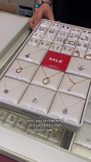 The wait is over — Pandora’s Mid-Season Sale is here! ✨ Don’t miss out on stunning deals. Come check it out! 💖 @Pandora #pandora #sale #midseasonsale #belove #jewellery #shopnow #limited #treatyourself #giftideas