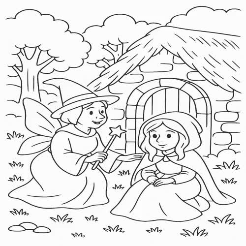 Sleeping Beauty Coloring Book – 20 Printable A4 Pages for Kids – Fairy Tale Coloring Pages – Instant Download – Princess Coloring Book - Etsy