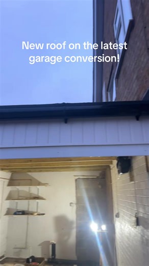 New Roof for Our Latest Garage Conversion