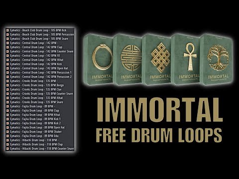 Free Drum Loops - Cymatics - IMMORTAL | Free Sample Packs