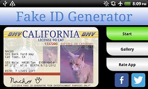 Fake Drivers License Number Generator