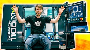 Our new CNC milling machine runs... Linux? We're gonna give you the ins-and-outs of this huge 10,000RPM toolchanging beast of a machine that took us nearly a month to build. | Linus Tech Tips
