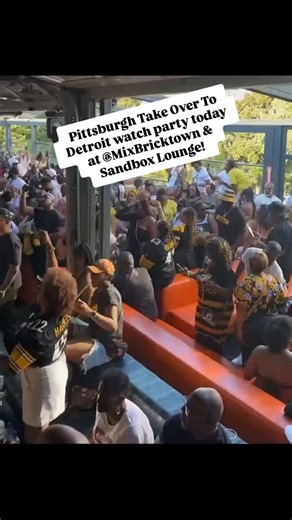 Charles Chuckent Clora on Instagram: "Pittsburgh to Detroit takeover is official! Pittsburgh are in the D & they DEEP!! join us tomorrow AT MIXBRICKTOWN and Sandbox outdoor enclosed heated tent 💨 for the Lions Watch party! COME REP YO DETROIT BLUE BCZ THEY REPPIN THEIR BLACK AND YELLOW... DOORS OPEN AT 3PM.. FOR tables call or text me at 1-313-721-2885"