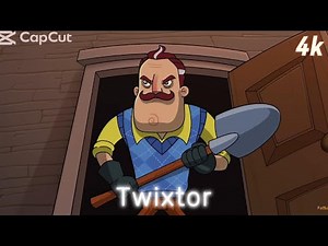 Hello Neighbor scene pack (season 1 and 2) 4k (twixtor)
