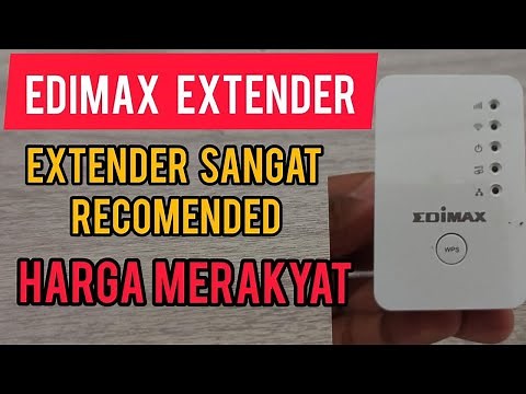 CARA SETTING WIFI EXTENDER Edimax IndiHome TERBARU 2021