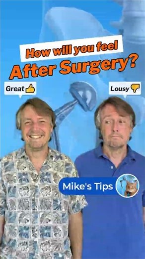 How Will You Feel After Total Hip Replacement? #postoprecovery #aftersurgery #shorts