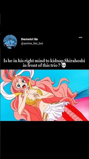 Onepiece Peak Moment | Luffy & Shirahoshi|Anime Peak Moment| #onepiece #onepieceedit #luffy #anime