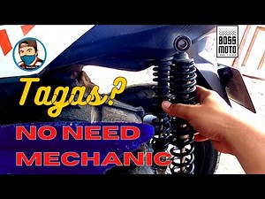 How to Palit Rear Shock ng Mio i 125 na may Tagas
