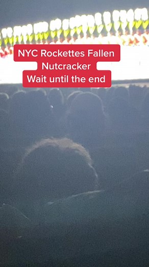 Fallen Nutcracker at Radio City NYC Rockettes Show