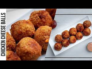 Chicken Cheese Balls | Juicy and Crispy Chicken Balls Recipe by The Food Fantasy