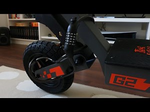 KuKirin G2 (2025) - How to use Cable Bike Lock