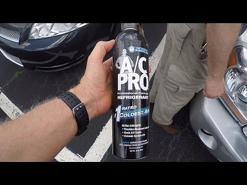 How to charge your auto A/C with the AC Pro Kit #2