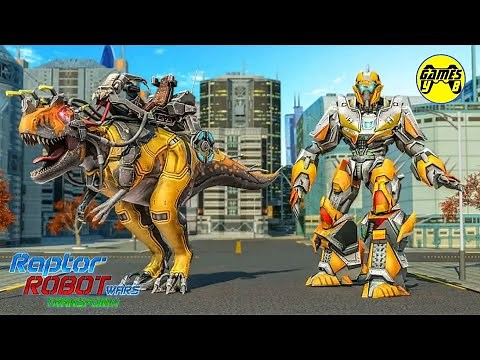 Robot Wars: Dino Robot Transformation Game 2020 - Android Gameplay FHD