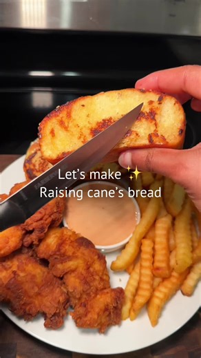 Let’s make raising cane’s toast bread 🍞 ✨🫶 Recipe: Instructions: **Combine flour and milk, cook down on low heat until it’s thick consistency. **For the yeast mixture: mix warm milk and heavy cream and microwave it until it’s 100-110•F before adding yeast and sugar to it. **After prep, combine the rest of your ingredients: Bread flour, eggs, yeast mixture and the thick paste, knead until the dough is formed, add butter and continue kneading until it passes the window pane test. **Form into a r