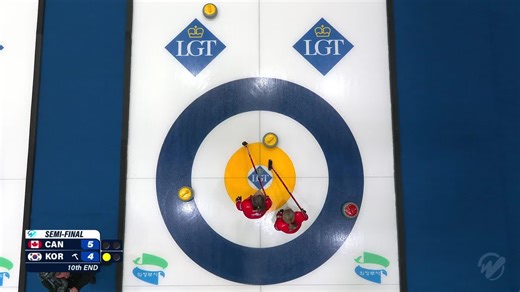 Game saver! 😱 Rachel Homan 🇨🇦 makes the double, gets the force and keeps the game alive. We're going to an extra end! Watch all games live on The Curling Channel! https://curlingchannel.tv #curling #WWCC #canada #컬링 | World Curling