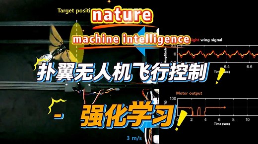 【nature machine intelligence】基于翼应变与强化学习的扑翼无人机飞行控制