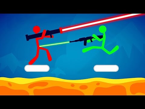 DODGE The LASER BEAM Or DIE! (Stick Fight)
