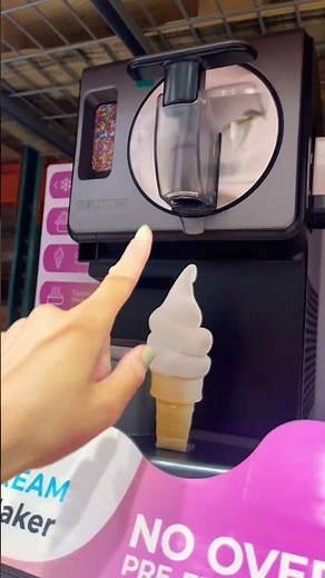 New ice cream maker at Costco! #costco