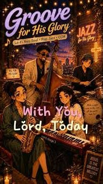💛 With You, Lord, Today 🌆🥁 Upbeat Instrumental Jazz 🎵🎷 Modern Jazz Neo Soul Playlist 🎹