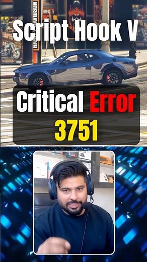 Fix Script Hook V Critical Error | GTA 5 v3751 Update! 2026