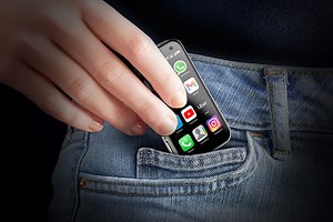 This miniaturized smartphone is almost too cute for real life