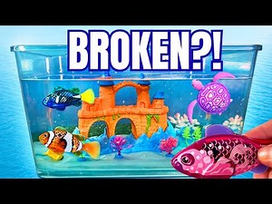 Robo Alive Aquarium Unboxing & Review | Found a Dud Fish!
