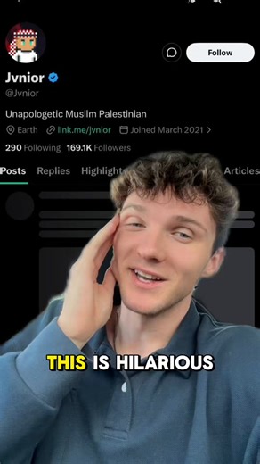 Does anyone else find it odd that Jvnior, one of the biggest pro-"Palestine" accounts on social media, was reportedly paid just over $7k per fortnight to spread lies and misinformation about Israel?What caught my attention wasn’t so much his open admission that he spreads lies about Israel — it was the amount.One of the most common accusations these same activists make is that Israel supporters are the ones getting paid $7K to push “Zionist propaganda.”Every accusation is a confession.