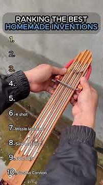 RANKING THE BEST HOMEMADE INVENTIONS EVER CREATED