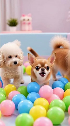 Dogs Playing Series (Cute & Funny Dogs)