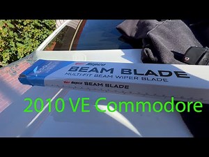 2010 Ve Commodore Windscreen wiper Replacement