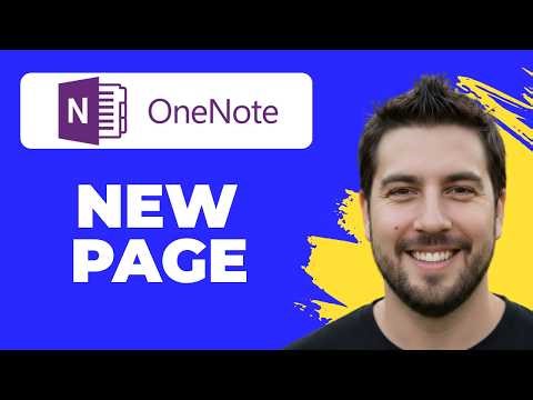 How To Create A New Page In OneNote (Working 2026)