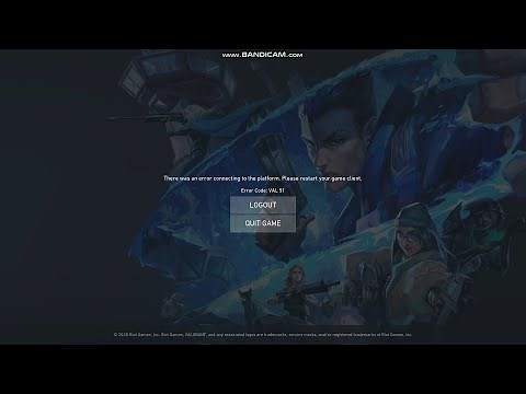 VALORANT ERROR VAL 51 NEW FIX