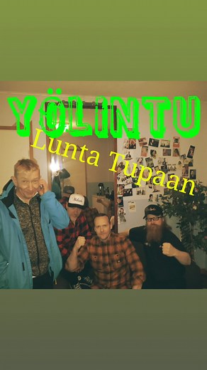 LUNTA TUPAAN on julkaistu! Nyt kaikki kuuntelemaan. Biisi löytyy Spotifysta ja Youtubesta. Myös muista suoratoistopalveluista. #yölintu #simosilmu #luntatupaan #kuuraakammariin #periksieianneta #iskelmä #premiumschlager #uuttamusaa #fyp #kesäbiisi