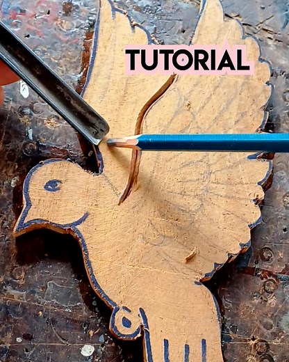 852K views · 8.7K reactions | Beginners wood carving #woodcarving #woodwork #art #bird #wood | UP wood art | Facebook
