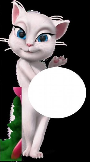 Mega Farting Talking Angela #cat #animation #funny #fart
