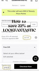 Hit refresh on your beauty stash with an impressive 22% off RRP on selected items at LOOKFANTASTIC! | VoucherCodes