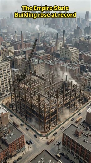 Empire State Building Built in Seconds | NYC Timelapse