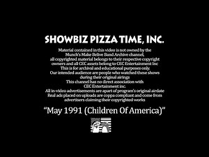 Chuck E. Cheese's May 1991 Show (Children Of America)
