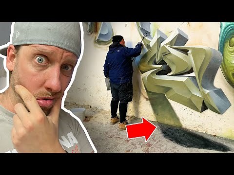 FIRST 3D Graffiti... is that shadow right?