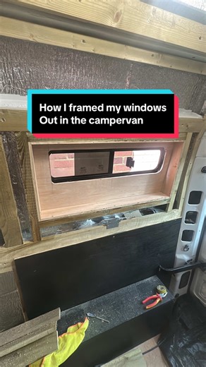 Framing Windows in My Campervan: Step-by-Step Guide