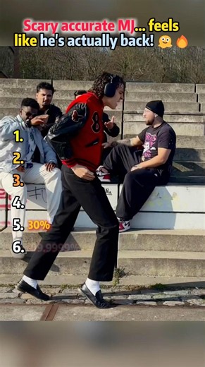 Scary accurate MJ... feels like he’s actually back! 🫠🔥 (Agree?)#mj#moonwalk#dance#viral#funny#RANK
