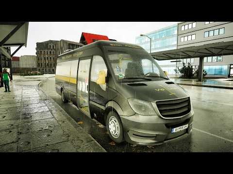 Fernbus Simulator | Mercedes-Benz SPRINTER | 4K Ultra HD | GAMEPLAY !