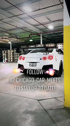 Largest Car Organization in Chicago! Follow the IG for more awesome videos! #gtr #gtrr35 #cars #cartiktok #carshow #flames #carenthusiast #fyp