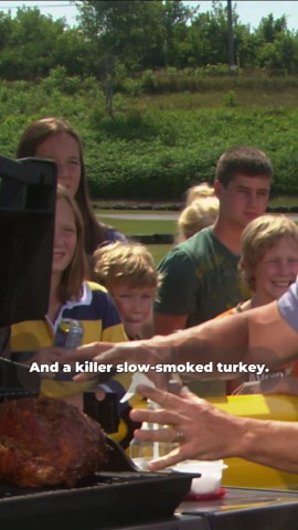 Foolproof barbecue chicken with a refreshing melon salad