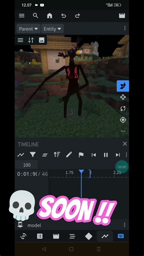 Coming soon the updated wendigo #horroraddon #minecraft