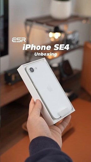 IPHONE SE 4 🤯 Unboxing 😍 First look #iphone #trending