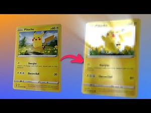 Creating 3D Pokémon Card in Blender
